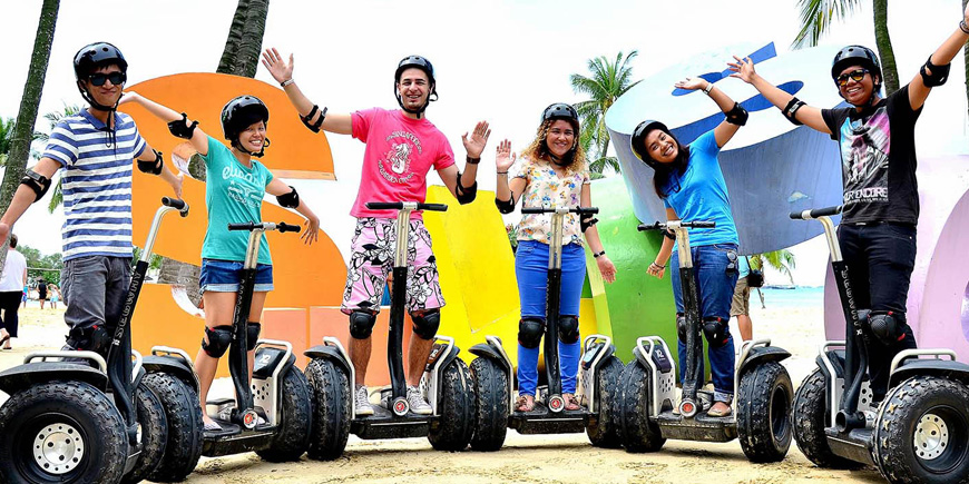 Segway Fun Ride Singapore | Tripta Bayu Aji Tour Travel